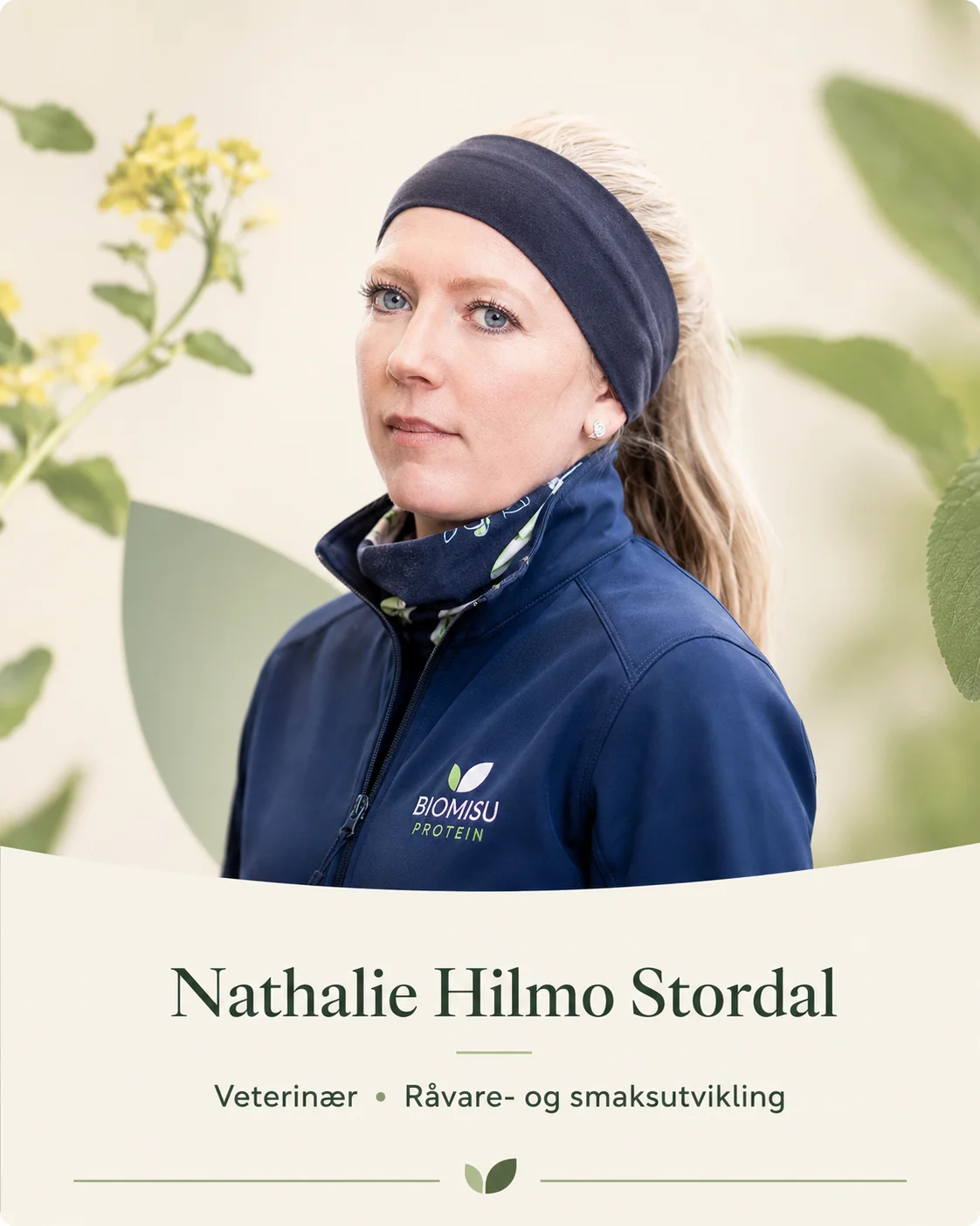Nathalie Hilmo Stordal, veterinær og råvareutvikler
