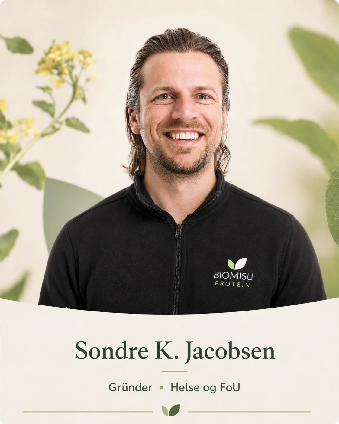 Sondre K. Jacobsen, gründer og FoU-ansvarlig